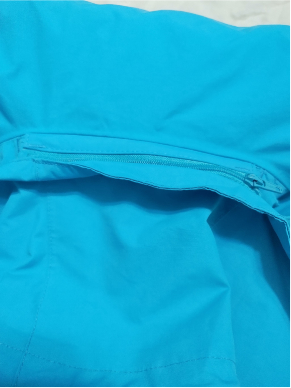 Women's Camel Crown Ski 3 in 1 Windbreaker Jacket L Bright Turquoise - Picture 14 of 15